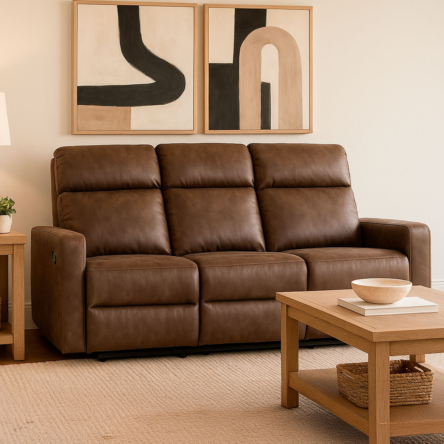 Sof&aacute; 3 Cuerpos Reclinable Asturias