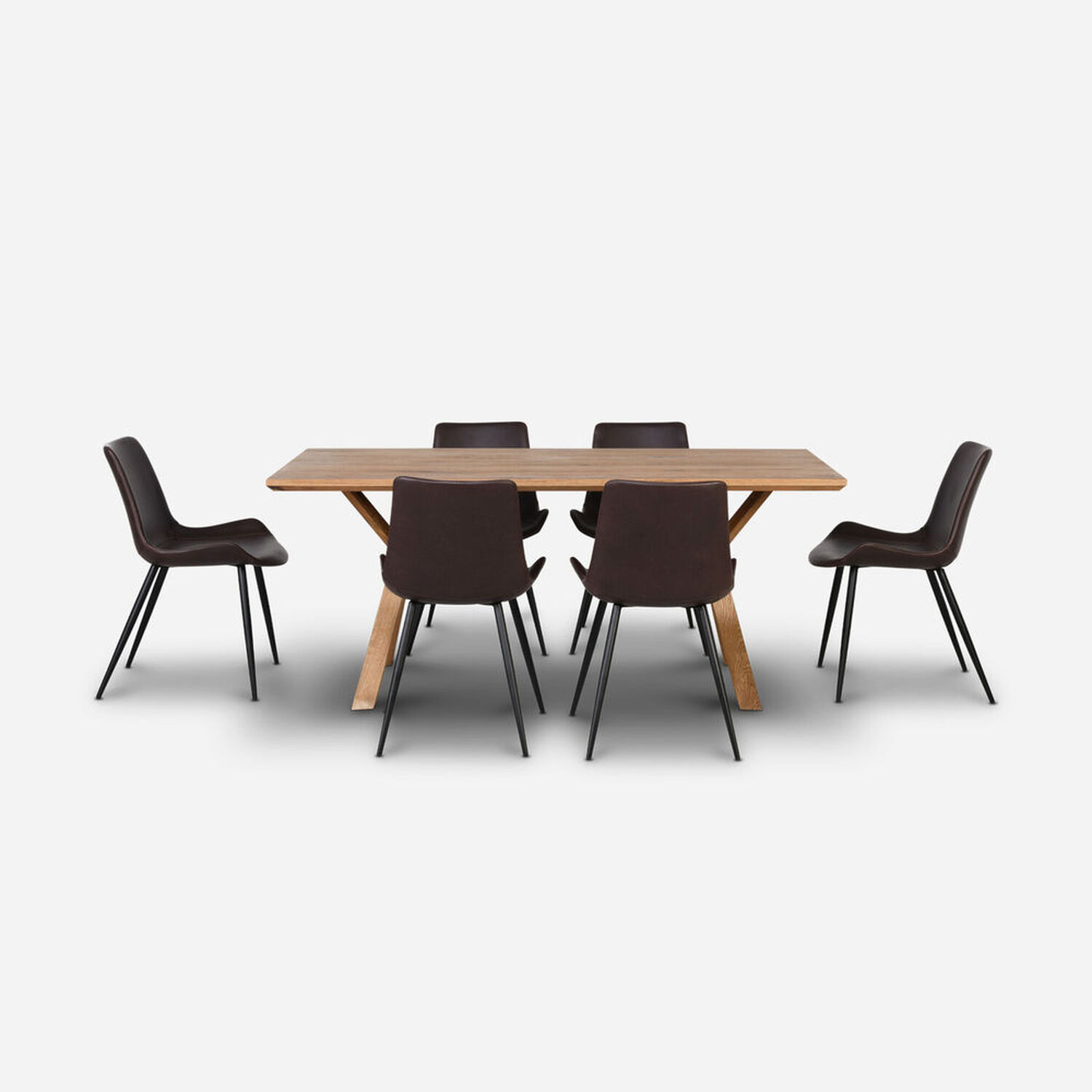 Comedor 6 Sillas Scotland Caf&eacute;