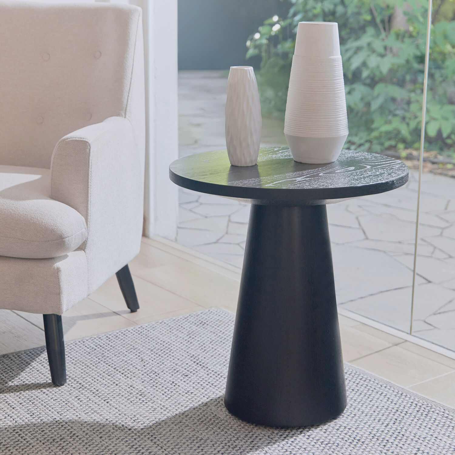 Mesa Redonda Blackburn S Negra