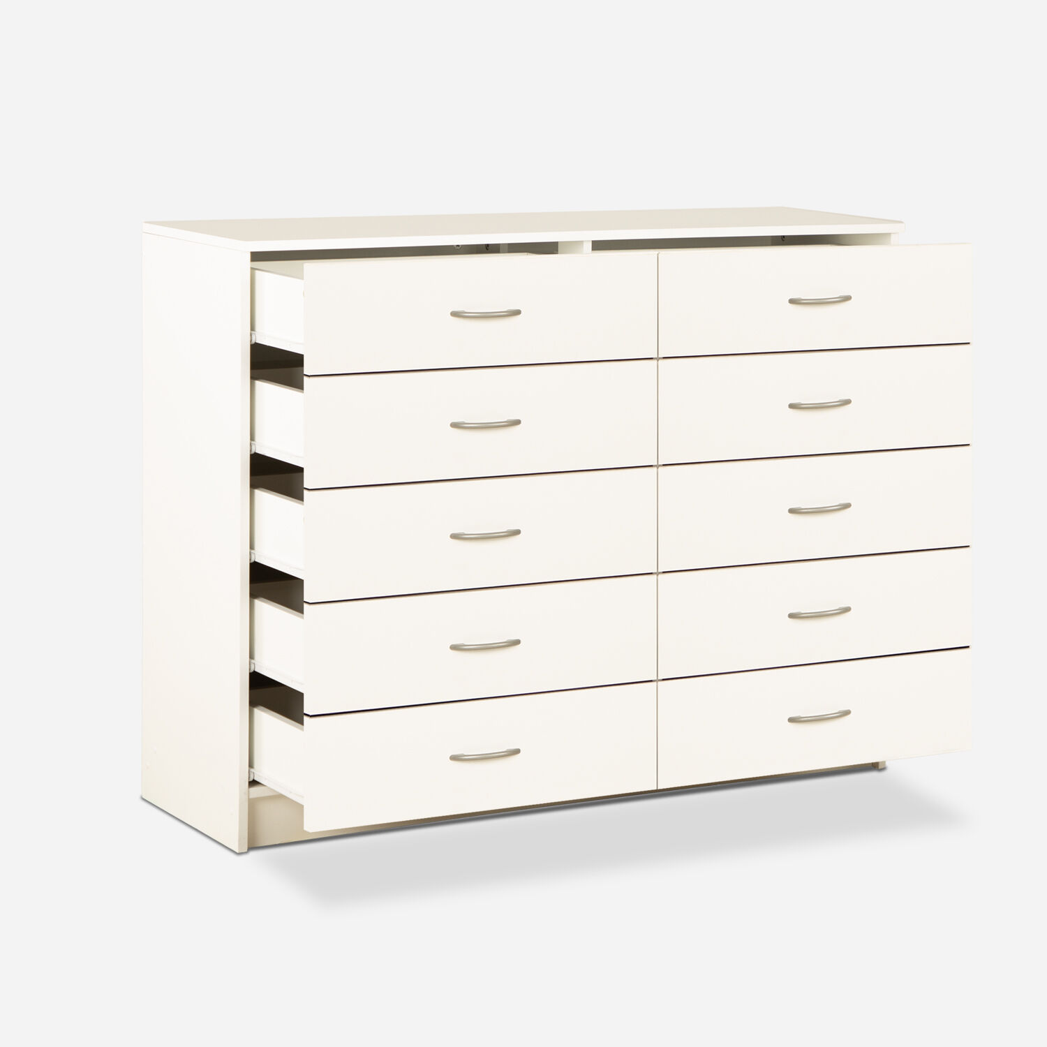 C&oacute;moda Standford 10 Cajones Blanco