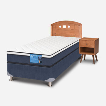 Cama Americana 1 Plaza Excellence Plus + Set Gales