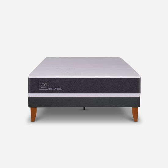 Cama Europea Curve 1.5 Plazas Ortopedic 