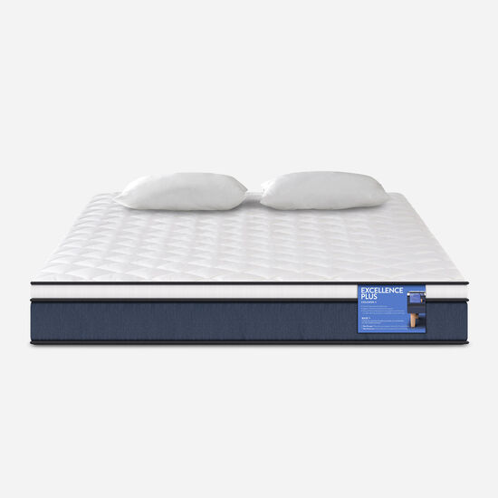 Colchón 2 Plazas Excellence Plus 150x190 + Almohadas