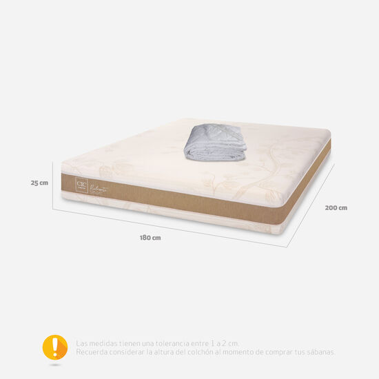 Colchón King Rilassati Smart 180x200 + Cubrecolchón