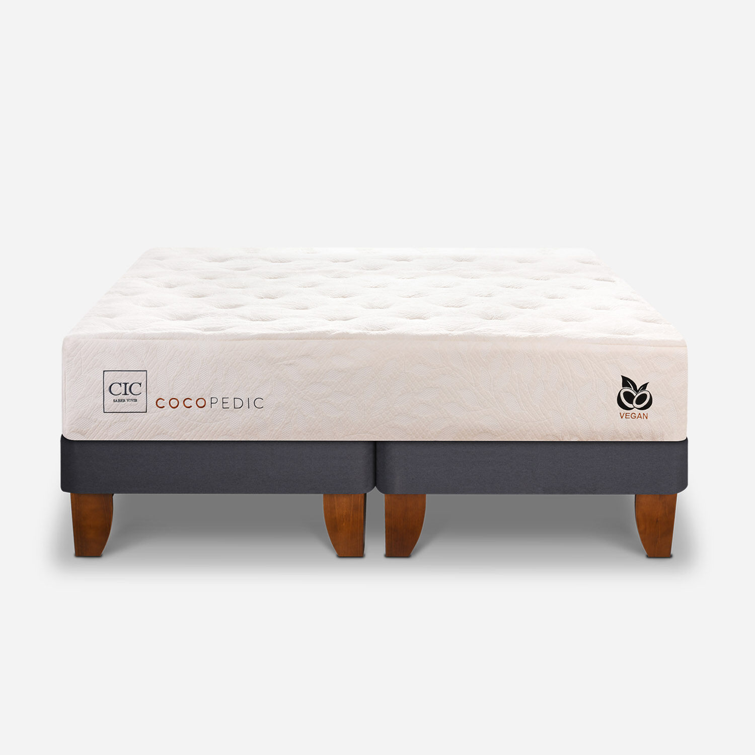 Cama Europea 2 Plazas Cocopedic