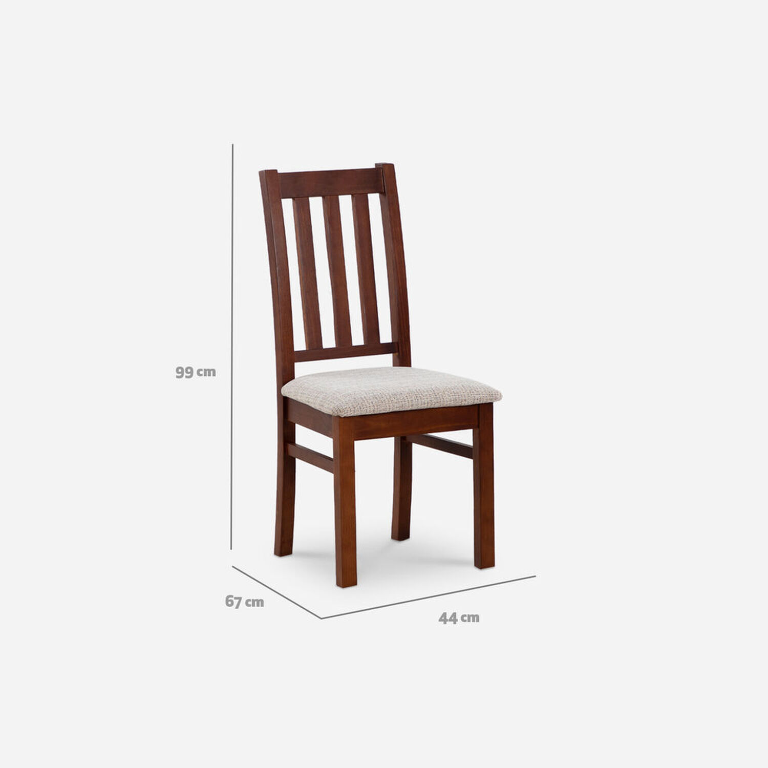 Comedor 6 Sillas Ñuble Caramelo Beige