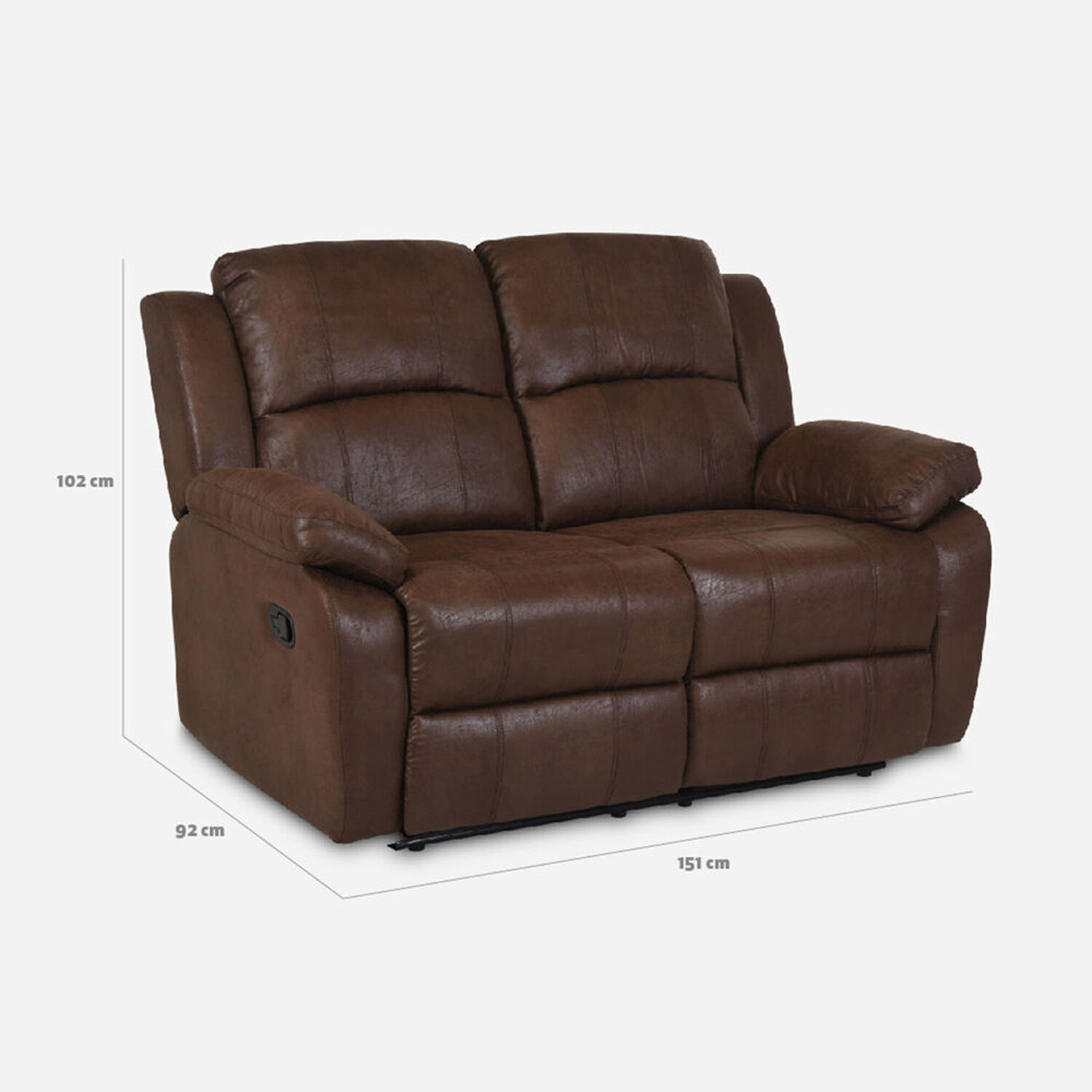 Juego reclinables Oslo 3 2 y 1 cuerpo