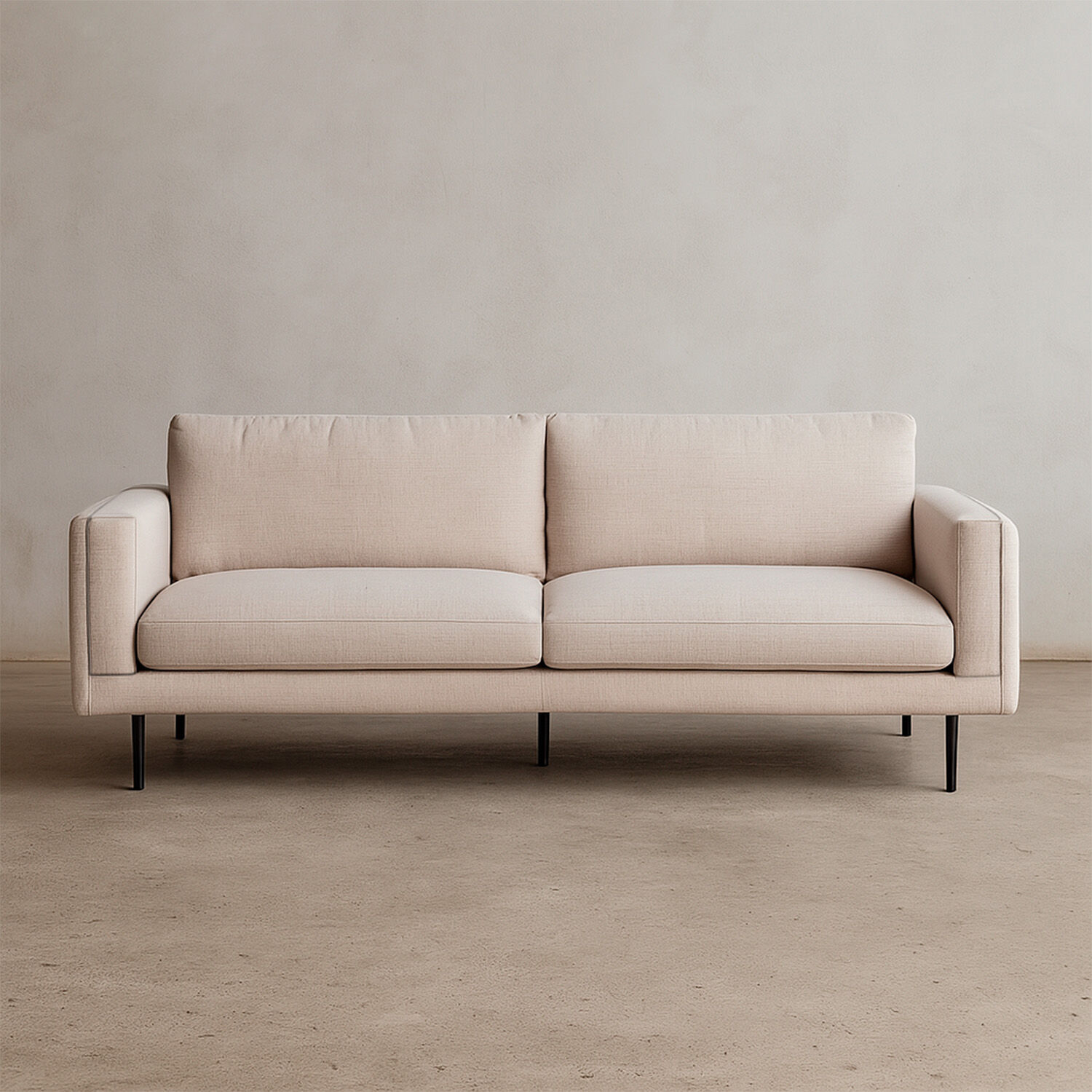 Sofá 3 Cuerpos Beige María Repreve