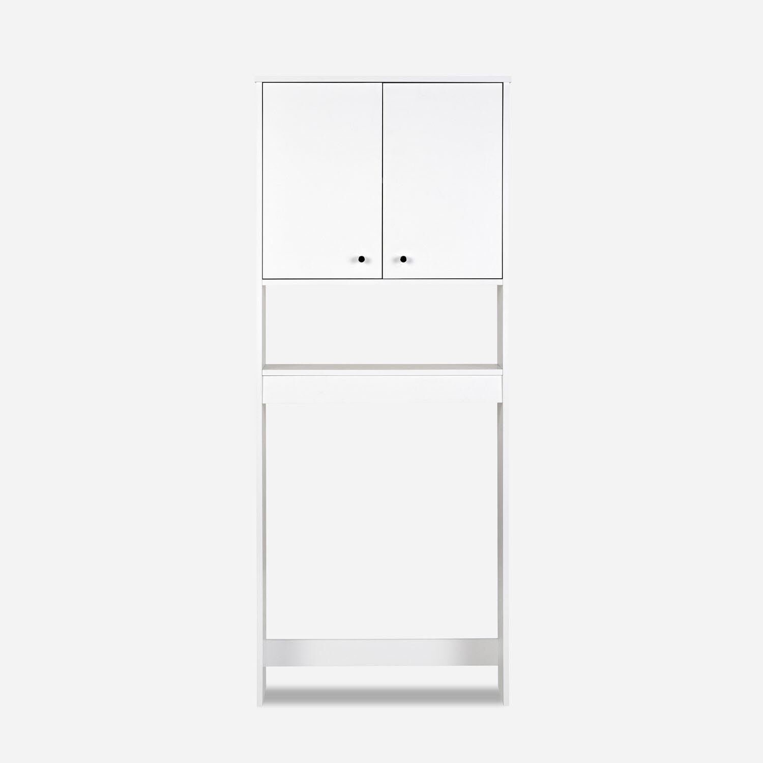 Set de Baño Estantes con 2 Puertas 1 Repisa