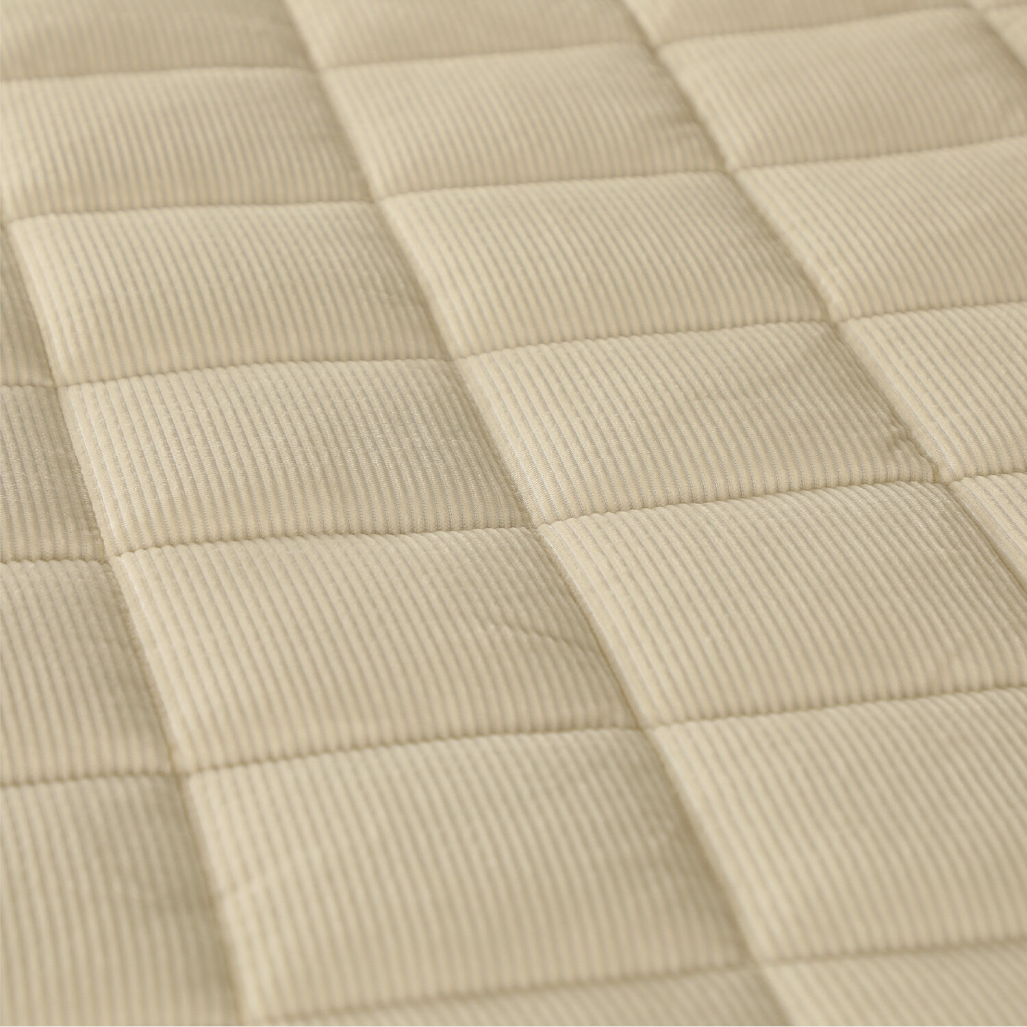 Plum&oacute;n Single Sherpa Corderoy Taupe