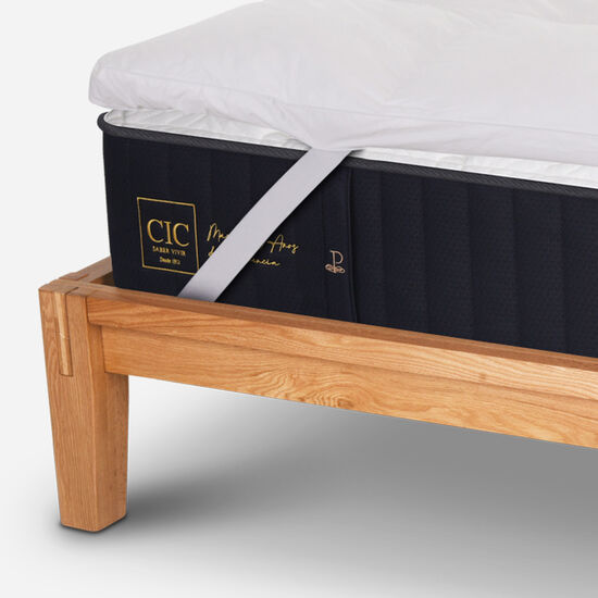 Cama Oak King Premium + Topper
