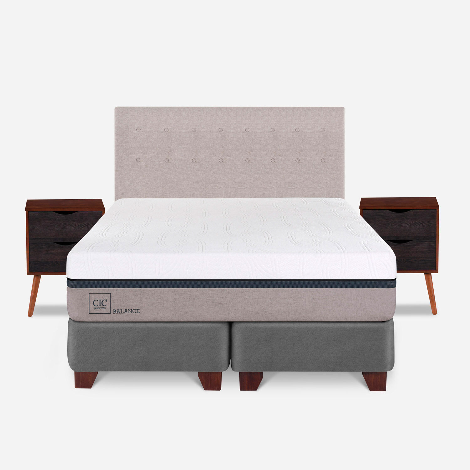 Box Spring King Balance + Set Tigris