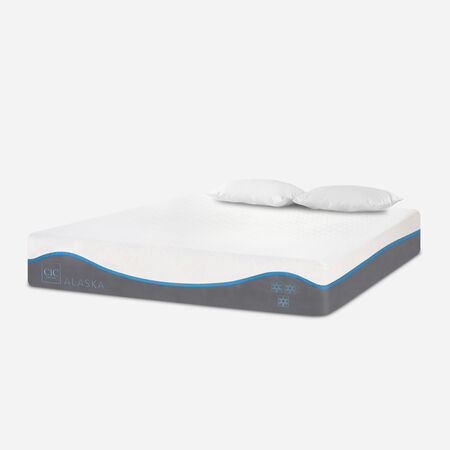 Colch&oacute;n 2 Plazas Alaska 150x200 + Almohadas Viscoel&aacute;sticass