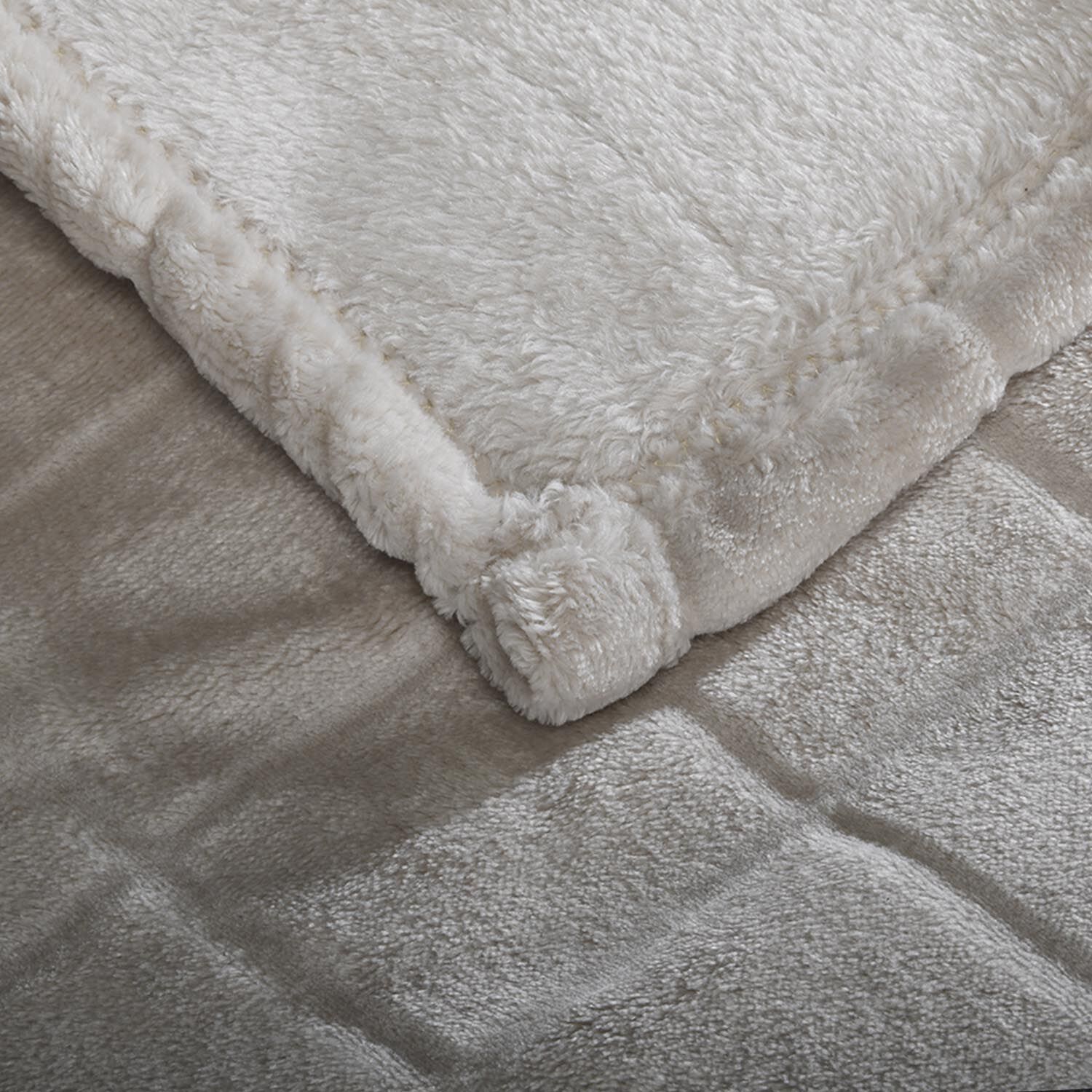 Frazada 2 Plazas Beige Ss22