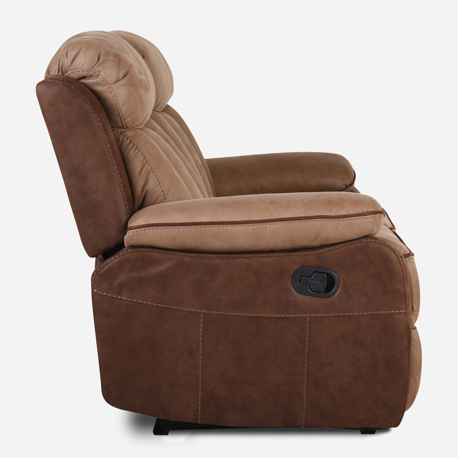 Sof&aacute; 2 Cuerpos Reclinable Moka