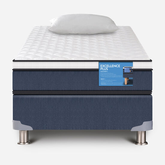 Cama Americana 1.5 Plazas Excellence Plus + Almohada