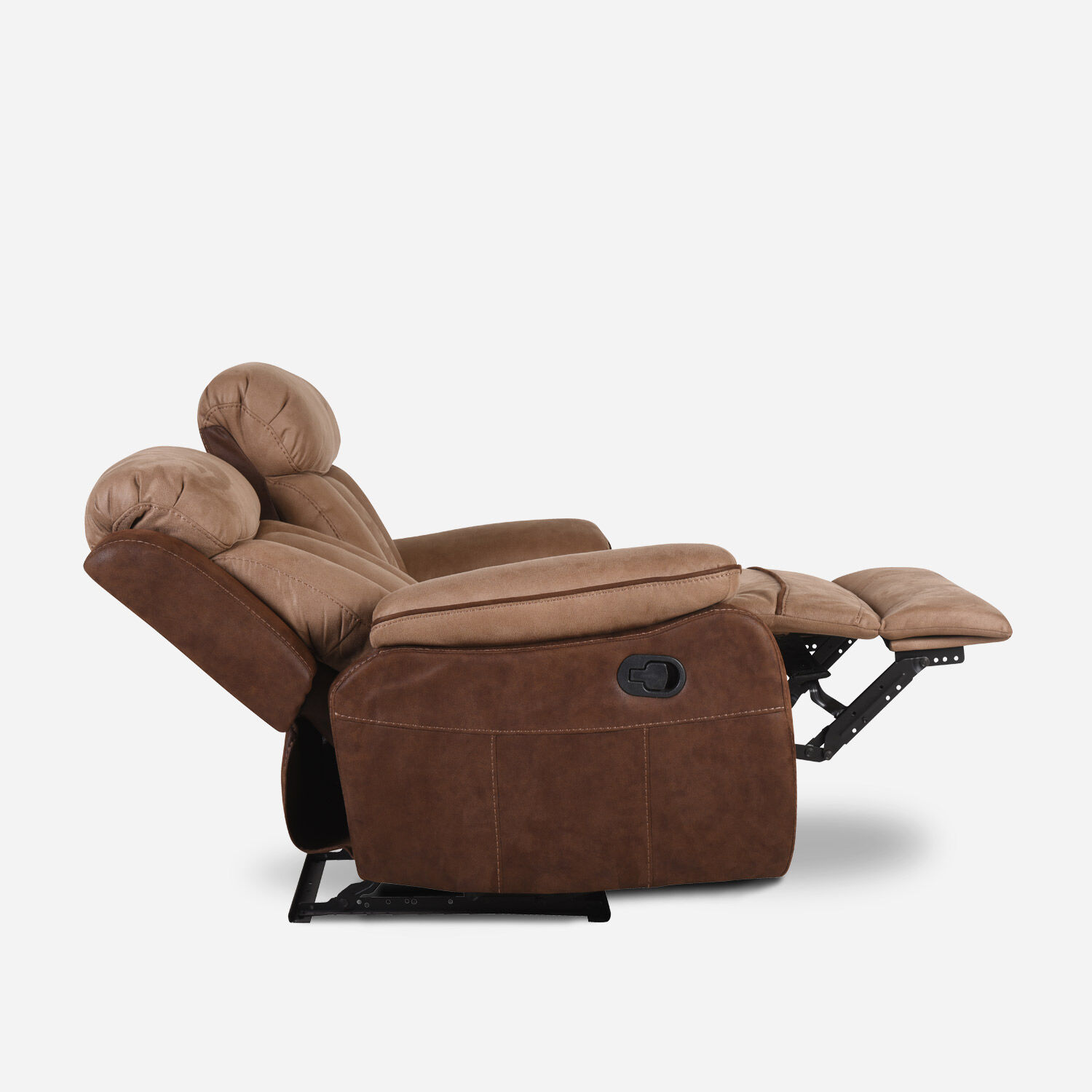 Sofá 2 Cuerpos Reclinable Moka