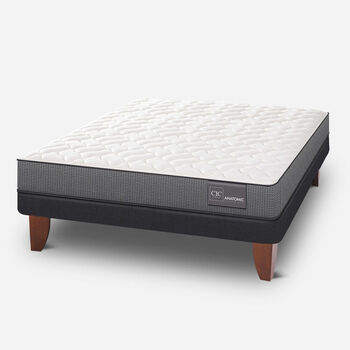 Cama Europea 2 Plazas Anatomic Base Normal
