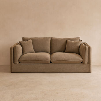 Sof&aacute; 3 Cuerpos Bergen Gris