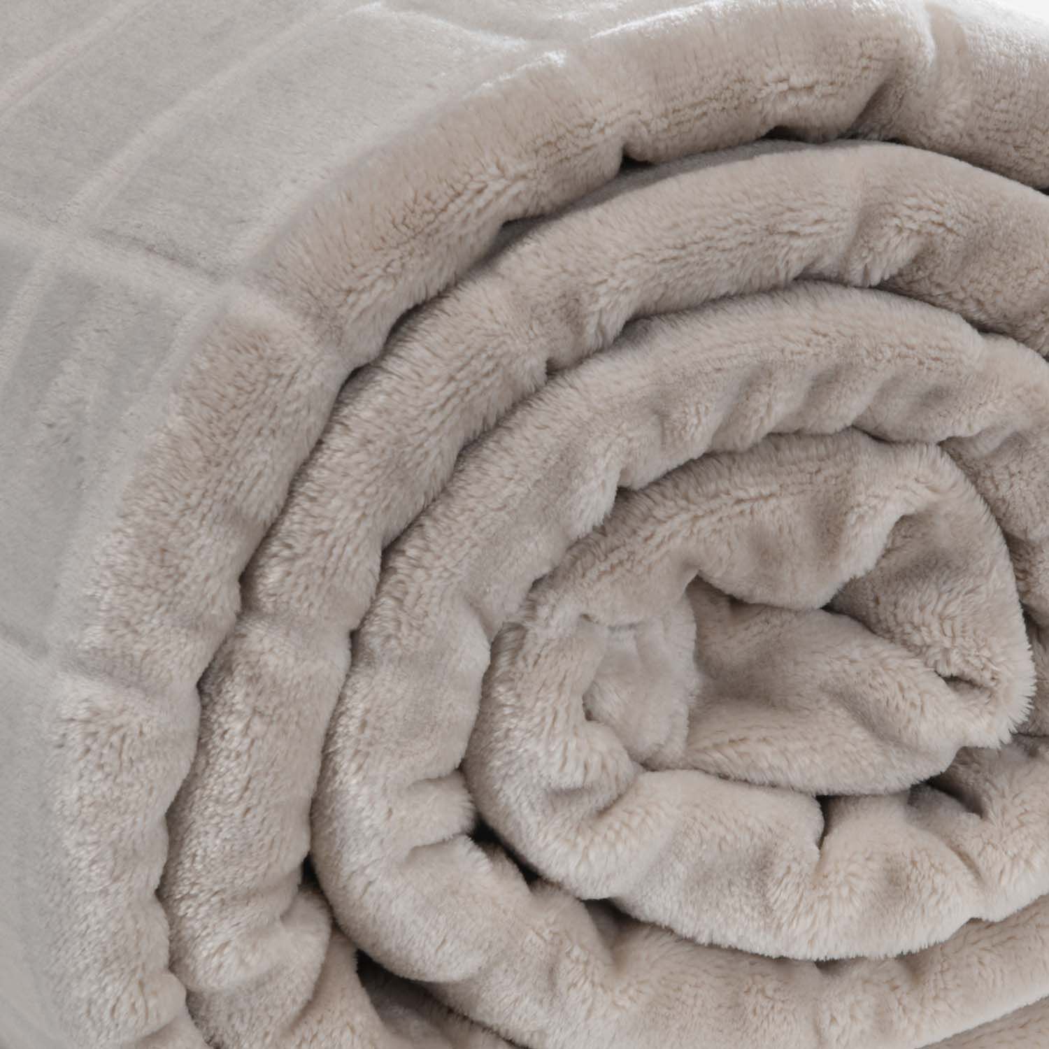 Frazada 2 Plazas Beige Ss22