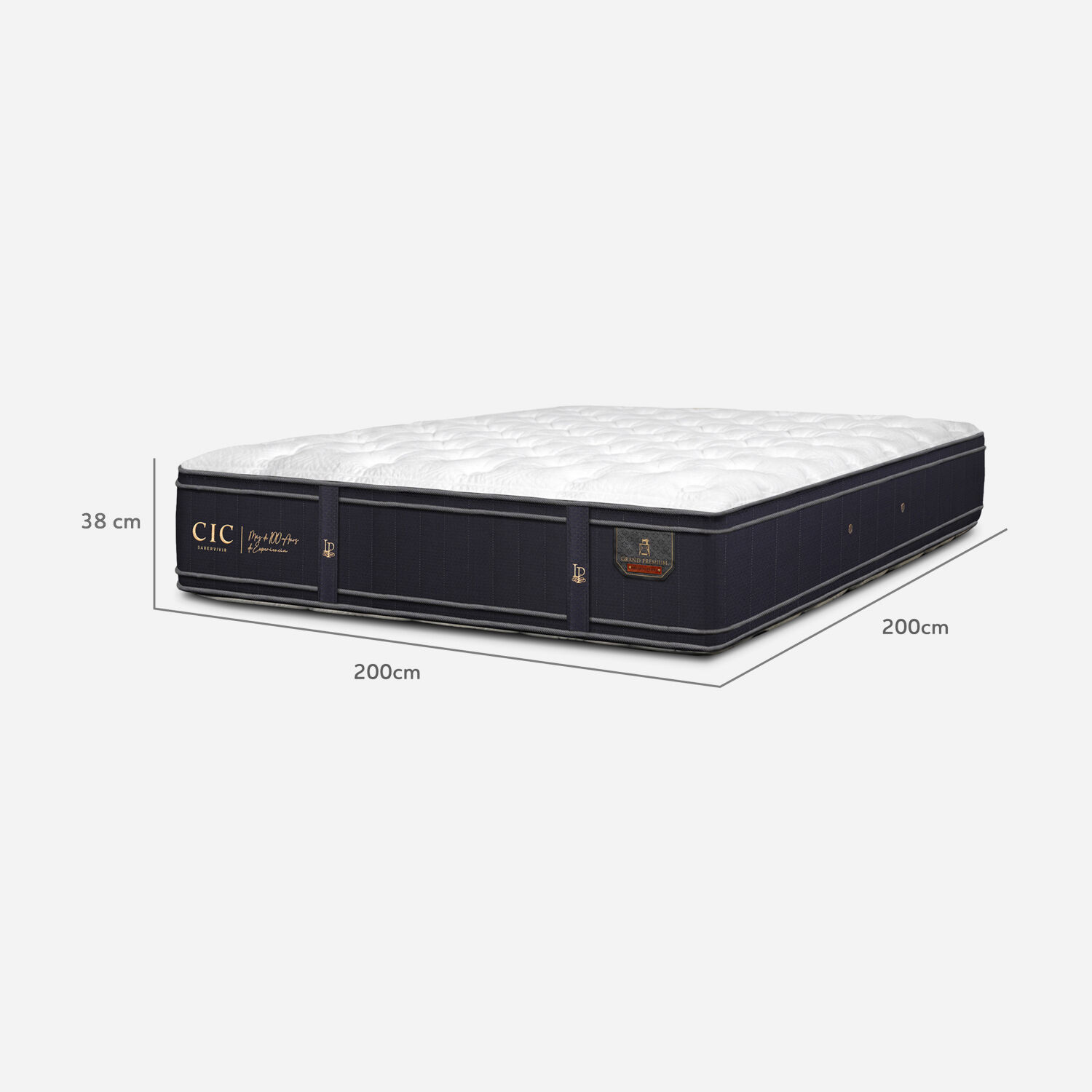 Colch&oacute;n Super King Grand Premium 200x200