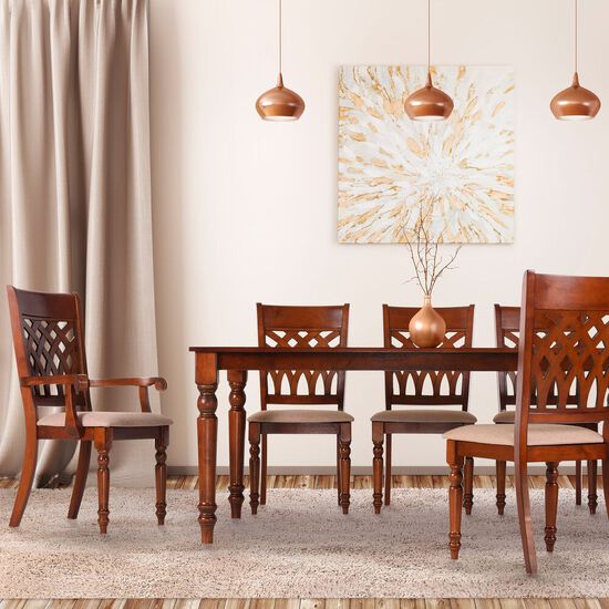 Comedor 6 Sillas 2 Sitiales Odessa
