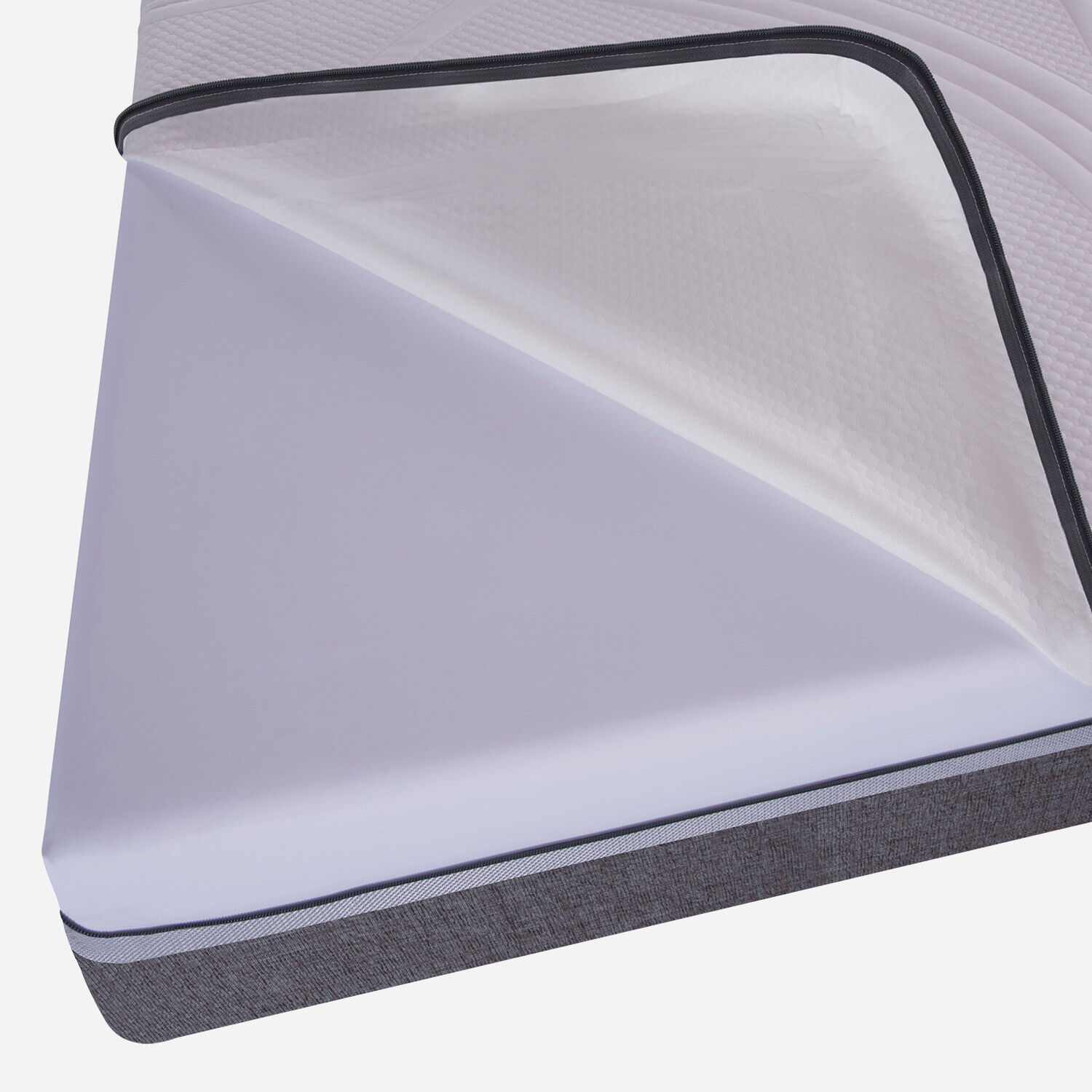 Cama Europea 2 Plazas Ortopedic Advance Base Dividida + Set Dublín Caramel