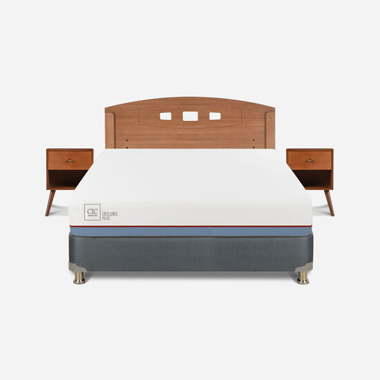 Cama Americana 2 Plazas Excellence Plus + Set Gales