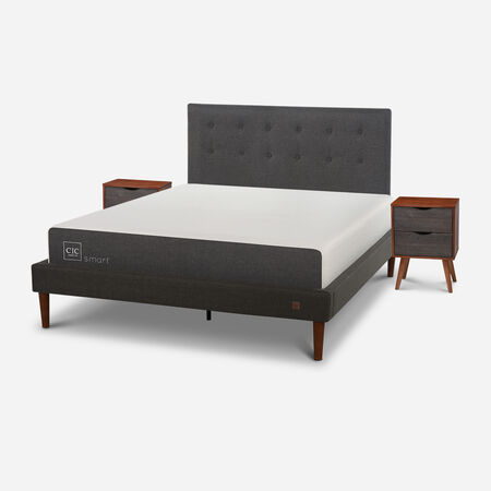 Cama Europea Curve 2 Plazas Smart + Set &Eacute;ufrates