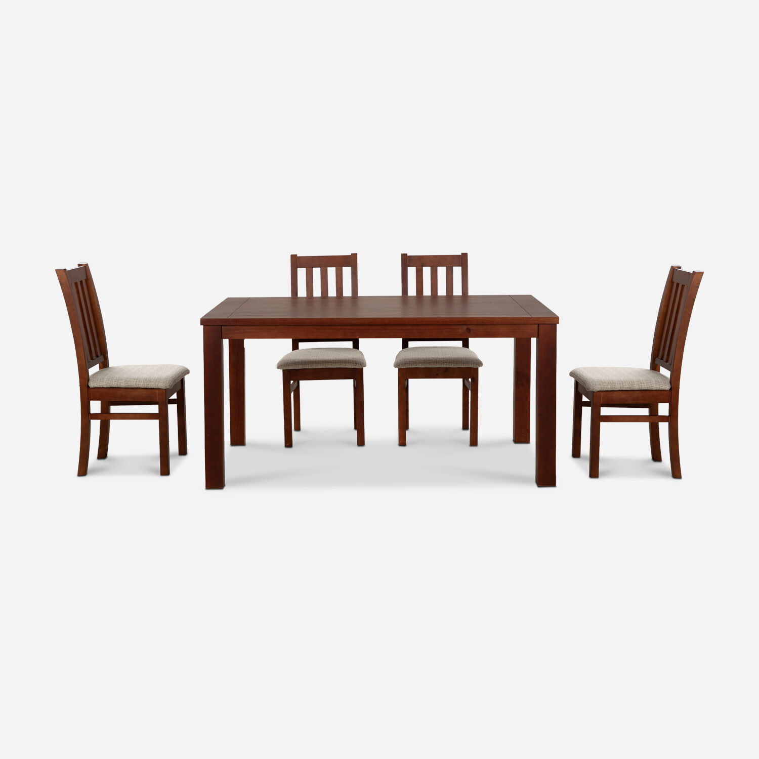 Comedor 6 Sillas &Ntilde;uble Mir&oacute; Beige