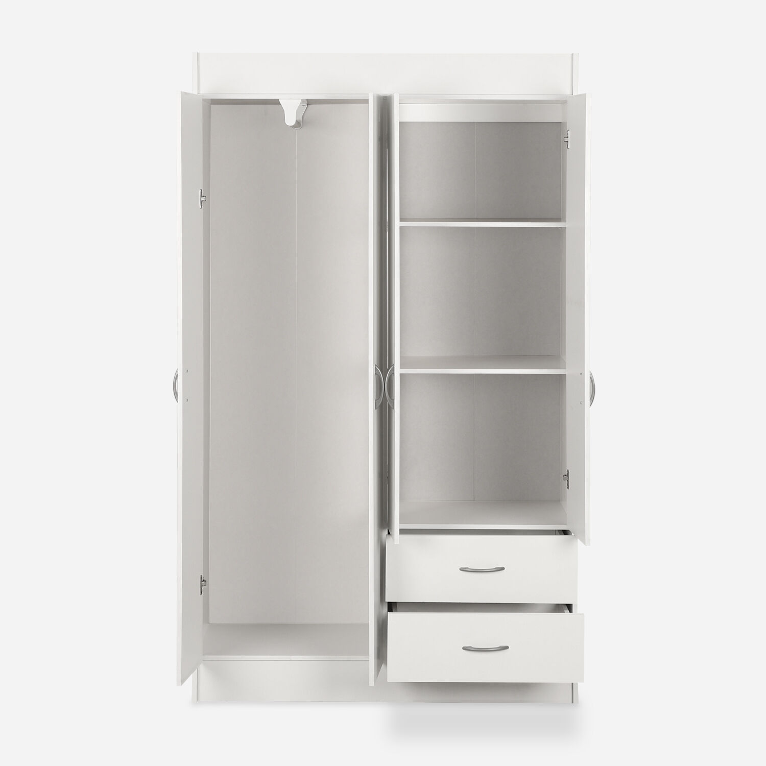 Cl&oacute;set Standford 4 Puertas 2 Cajones Blanco