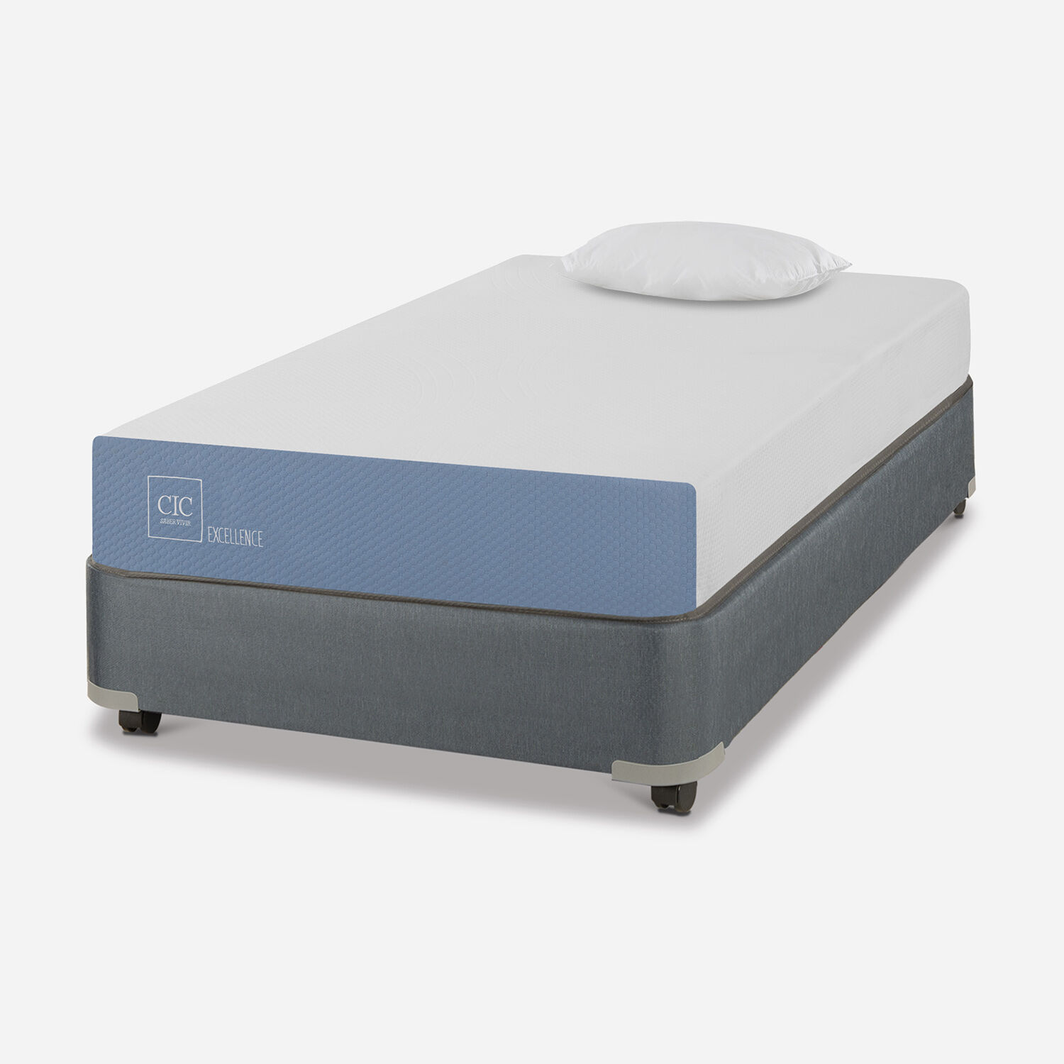 Cama Americana 1 Plaza Excellence + Almohada