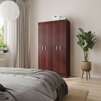 Cl&oacute;set 4 Puertas Bagua Wengue