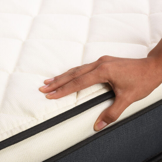 Cama Space Box 1.5 Plazas Excellence Plus + Velador Níger
