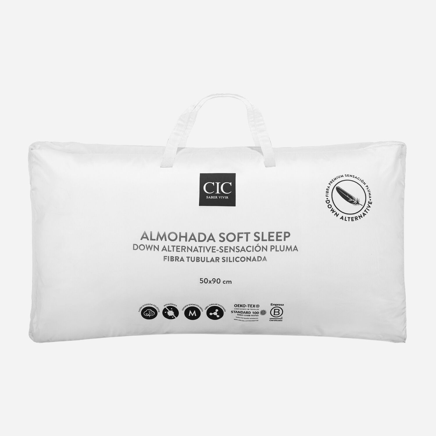 Almohada Down Alternative Soft Sleep 50 X 90 cm