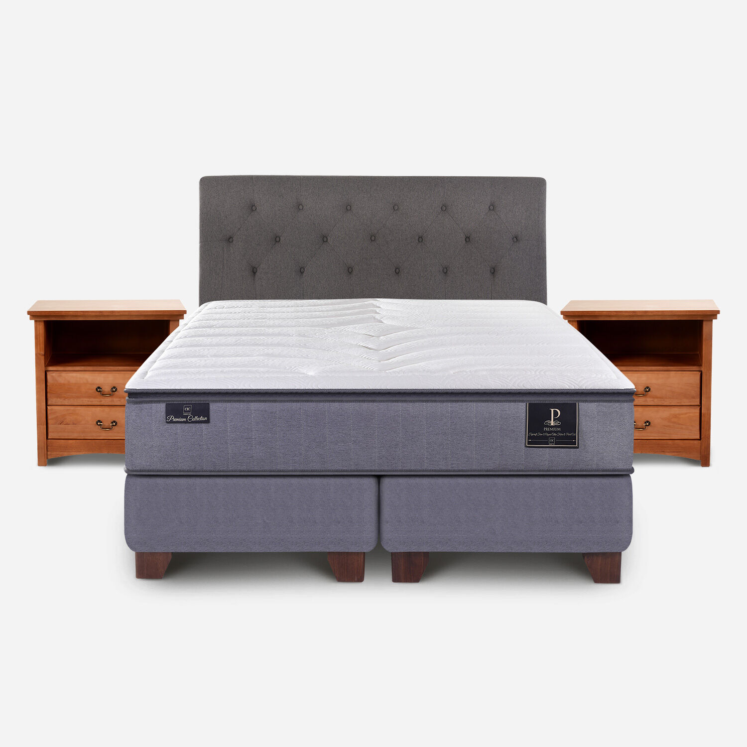 Box Spring King Premium + Set Kavery