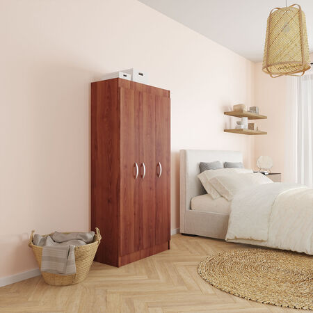 Cl&oacute;set 3 Puertas Pasco Cerezo