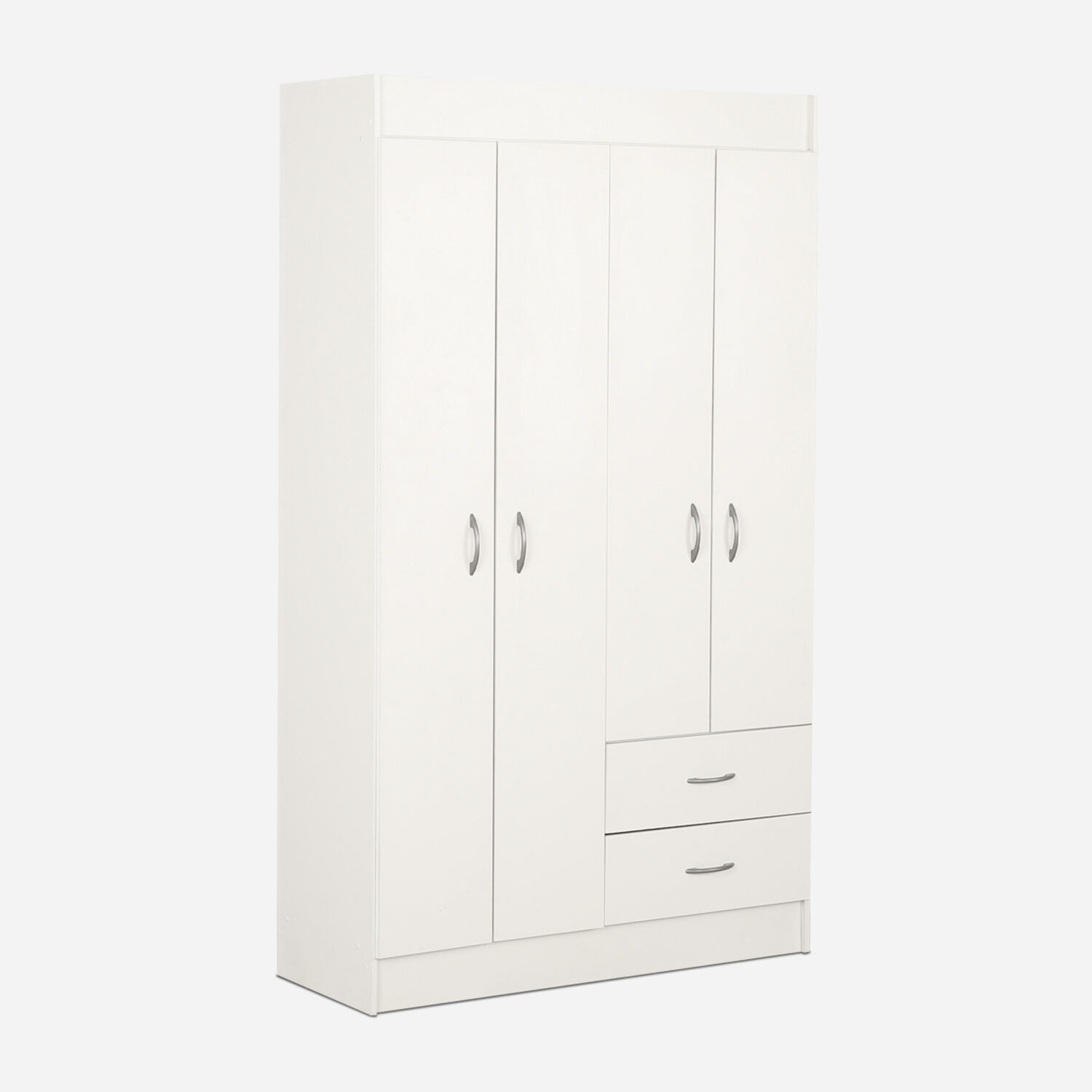 Cl&oacute;set Standford 4 Puertas 2 Cajones Blanco