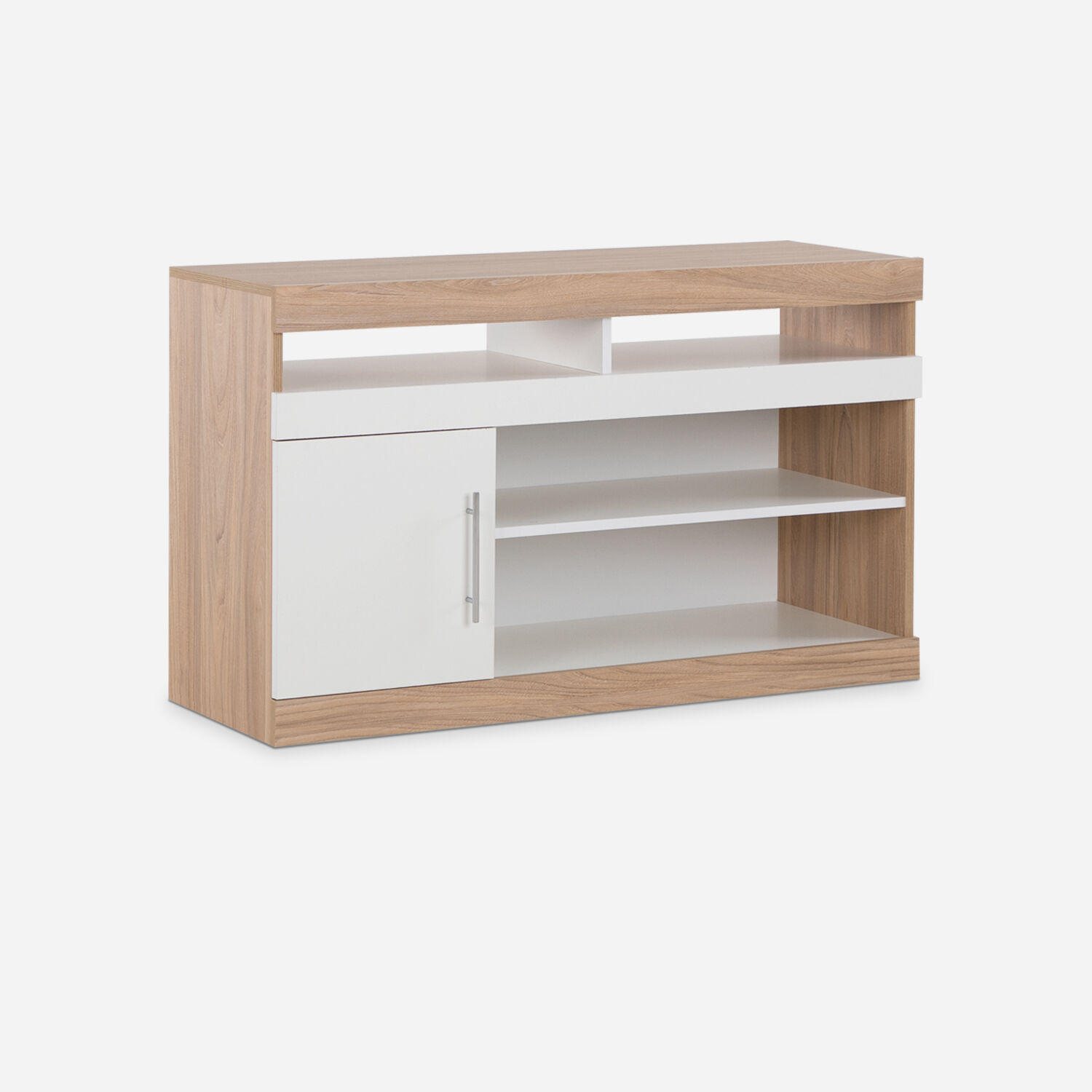 Rack Tv 43" 1 Puerta Olmo Blanco