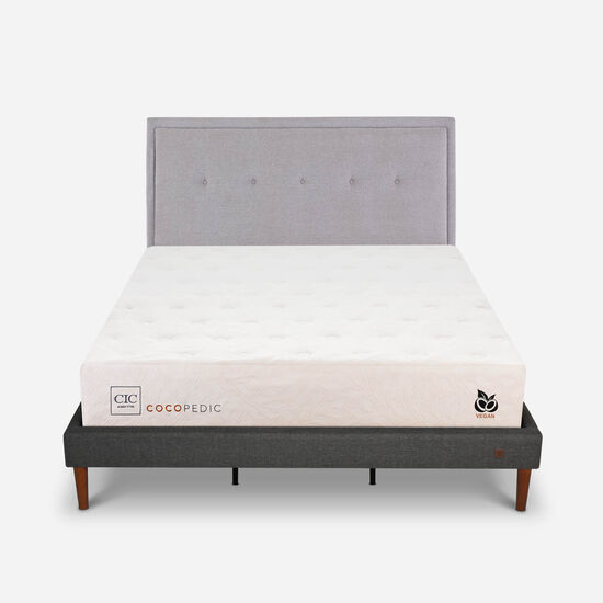 Cama Europea Curve King Cocopedic + Respaldo Ganges