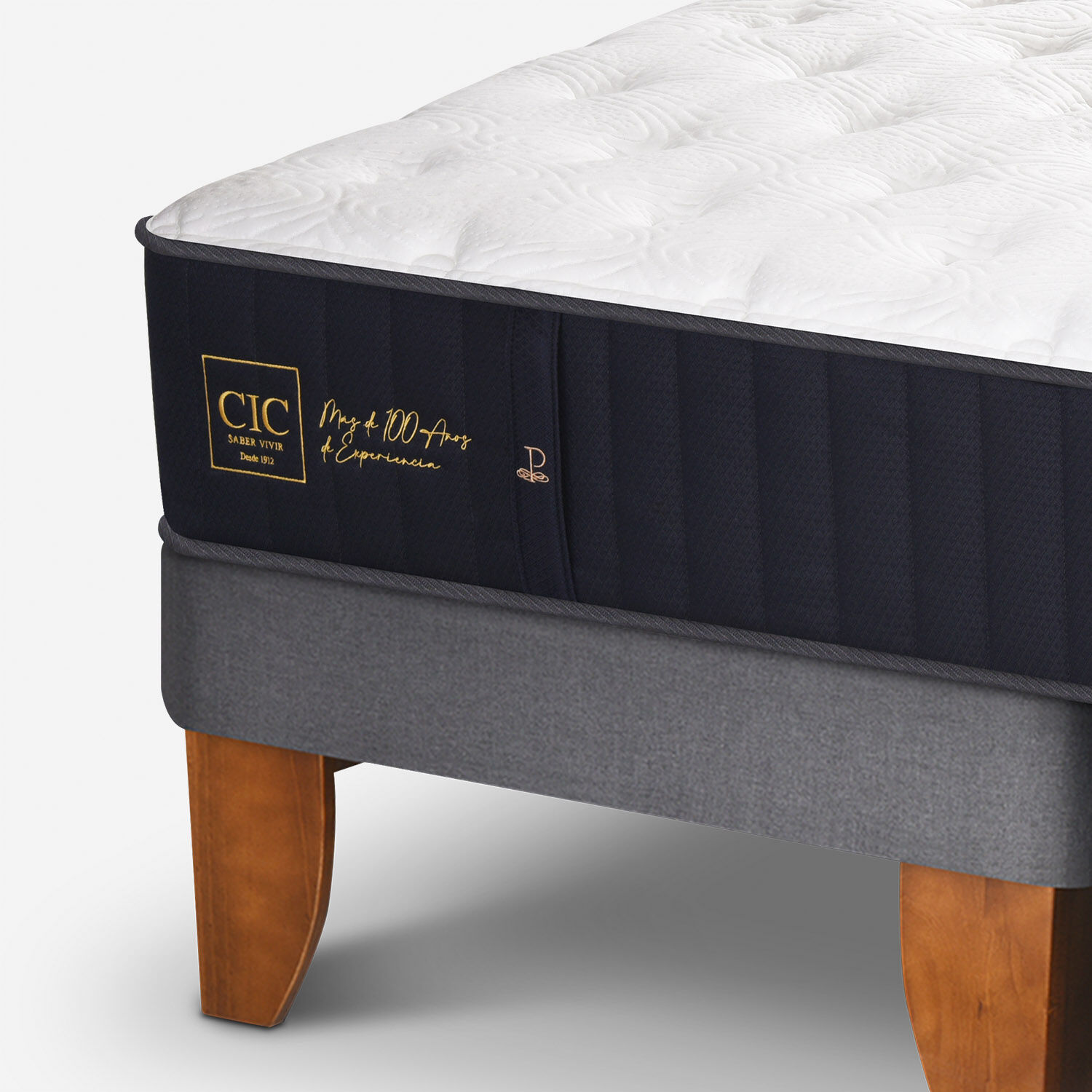 Cama Europea King Premium + Almohadas