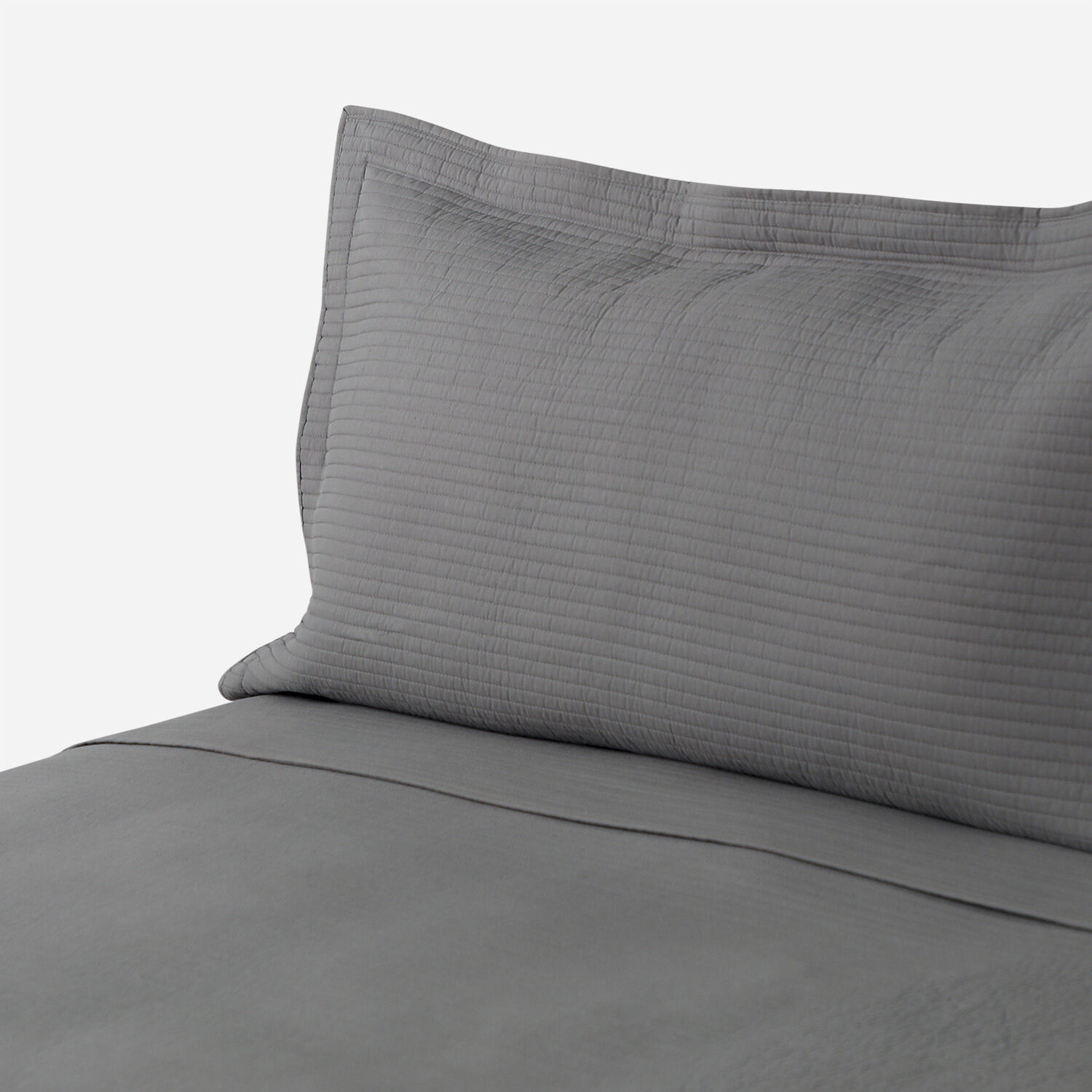 Quilt Super King Algod&oacute;n Gris