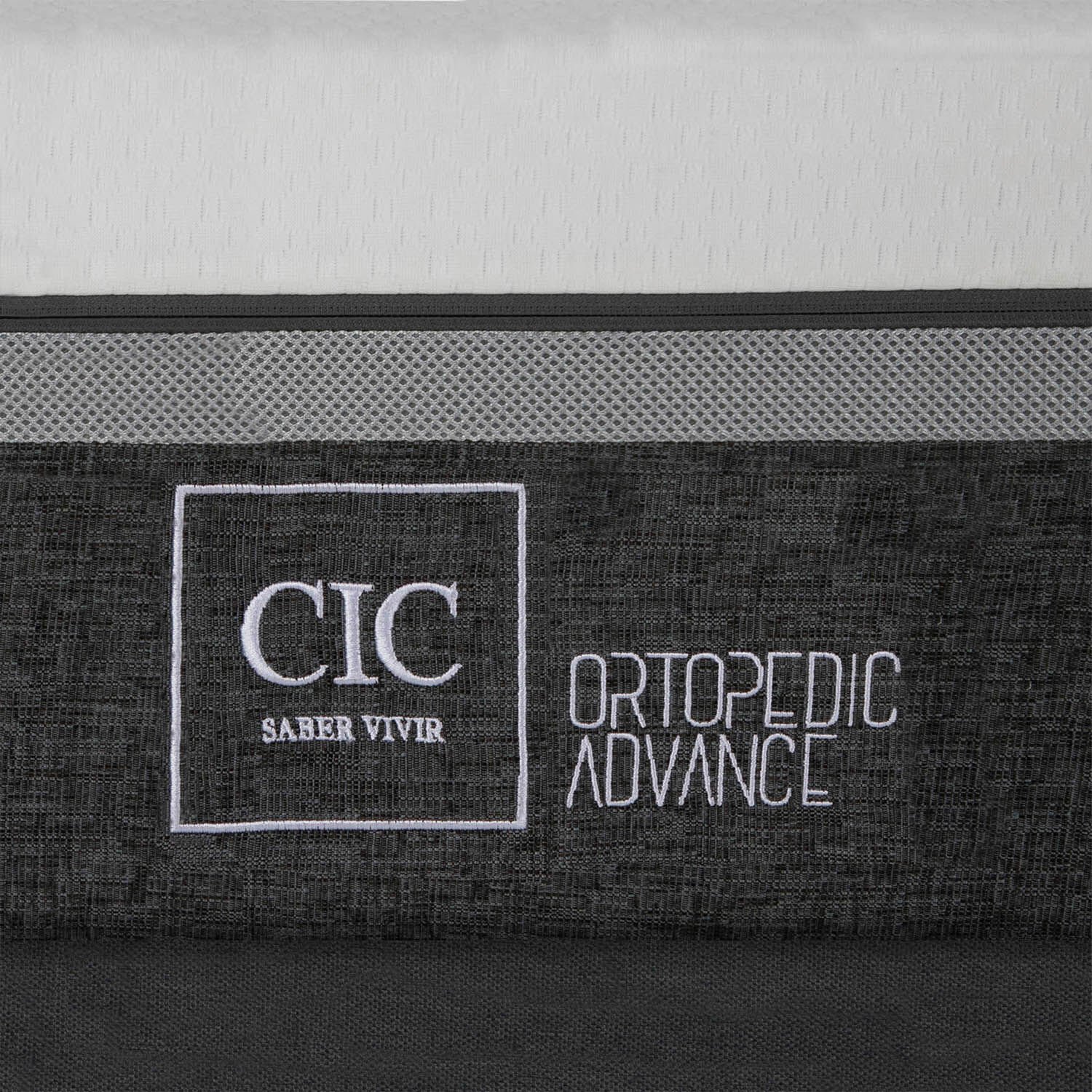 Cama Europea 1,5 Plazas Ortopedic Advance + Respaldo Dubl&iacute;n Olivo