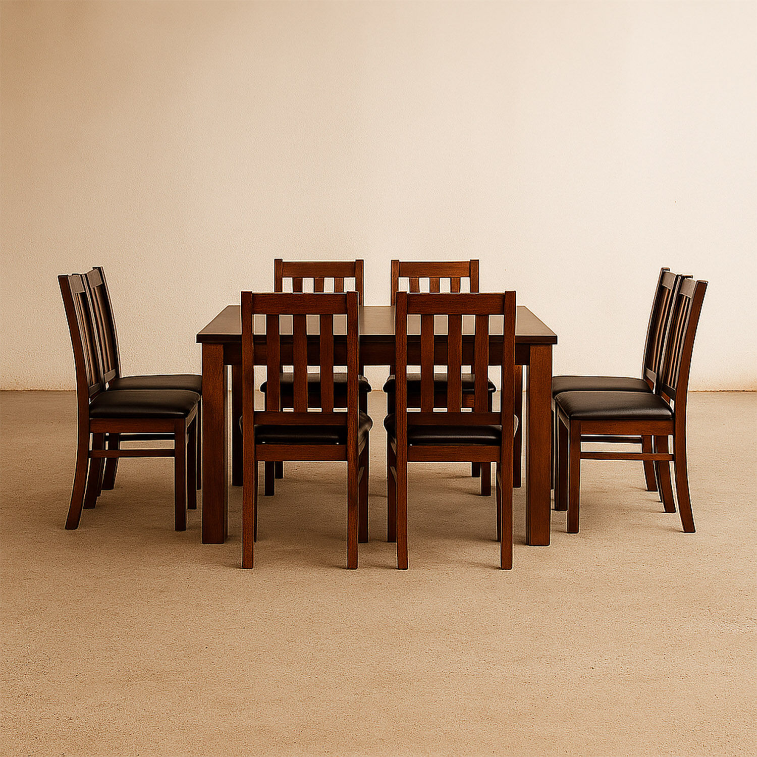 Comedor 8 Sillas &Ntilde;uble Caramelo