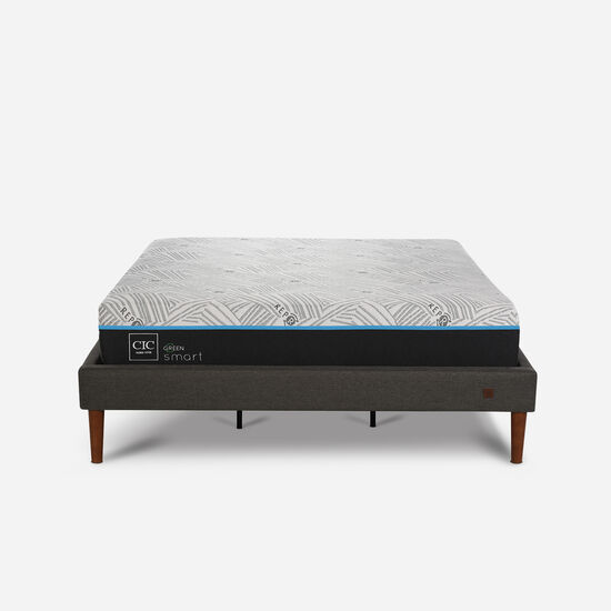 Cama Europea Curve King Smart Green