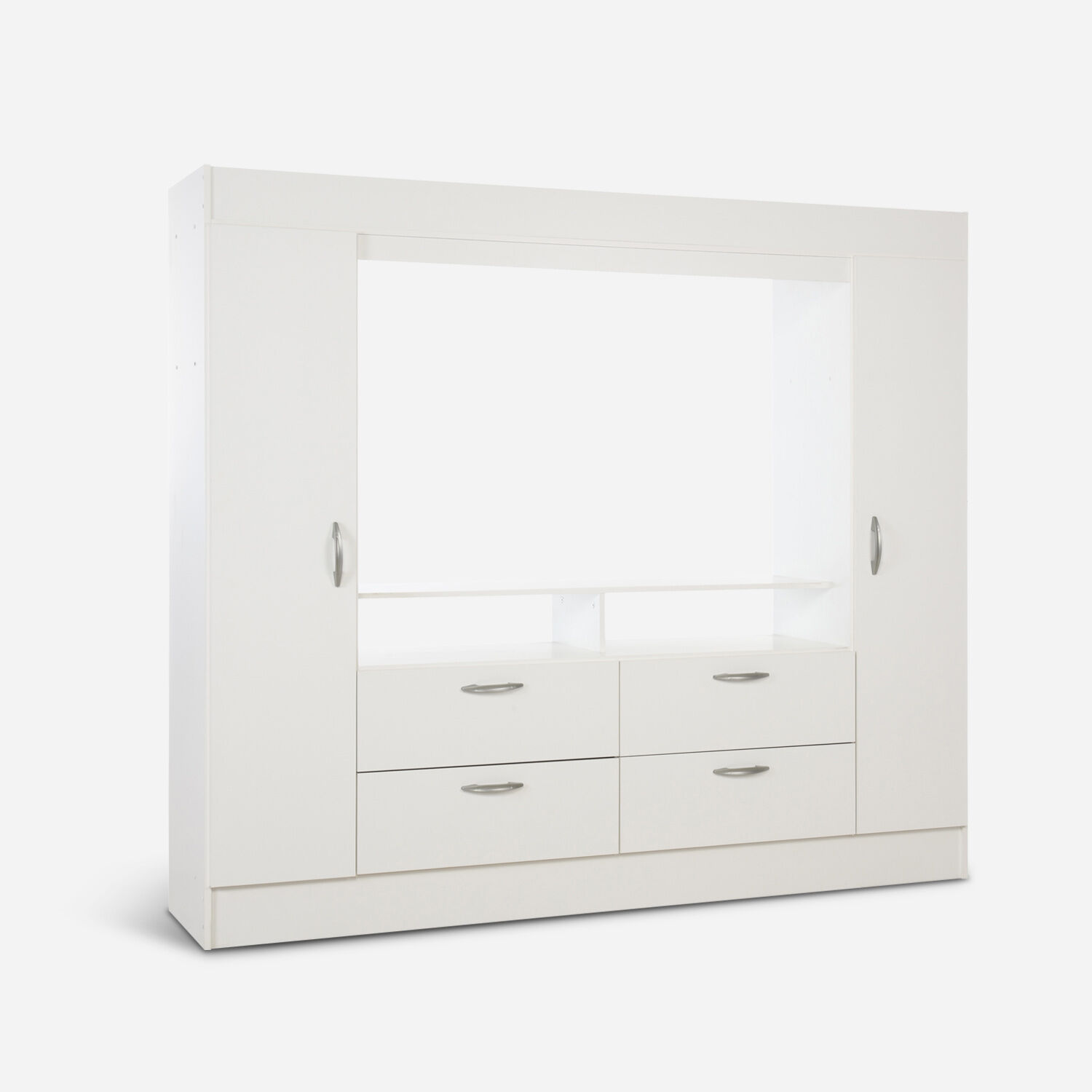 Cl&oacute;set 2 Puertas 4 Cajones Baker Tv 55"