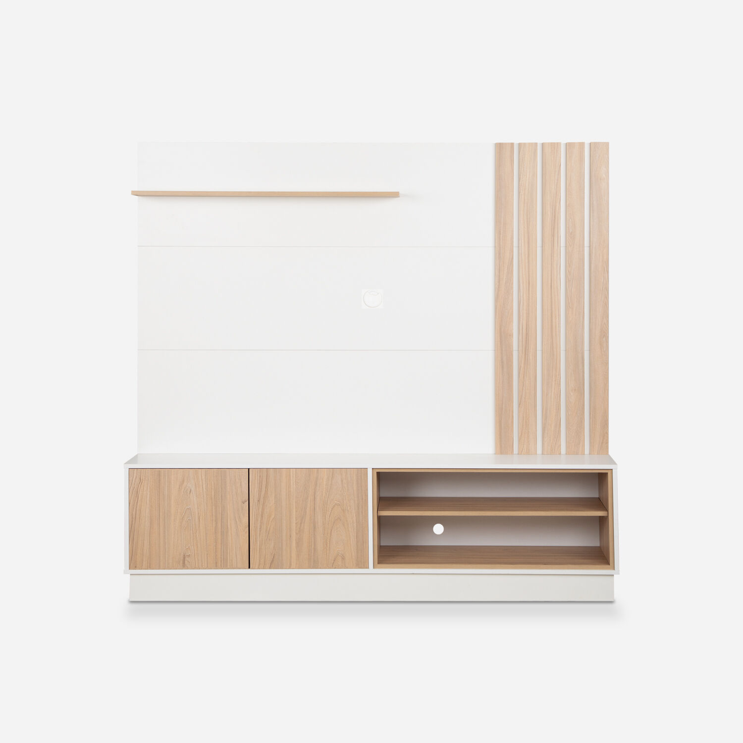 Home Tv 65" Blanco Olmo Alpino