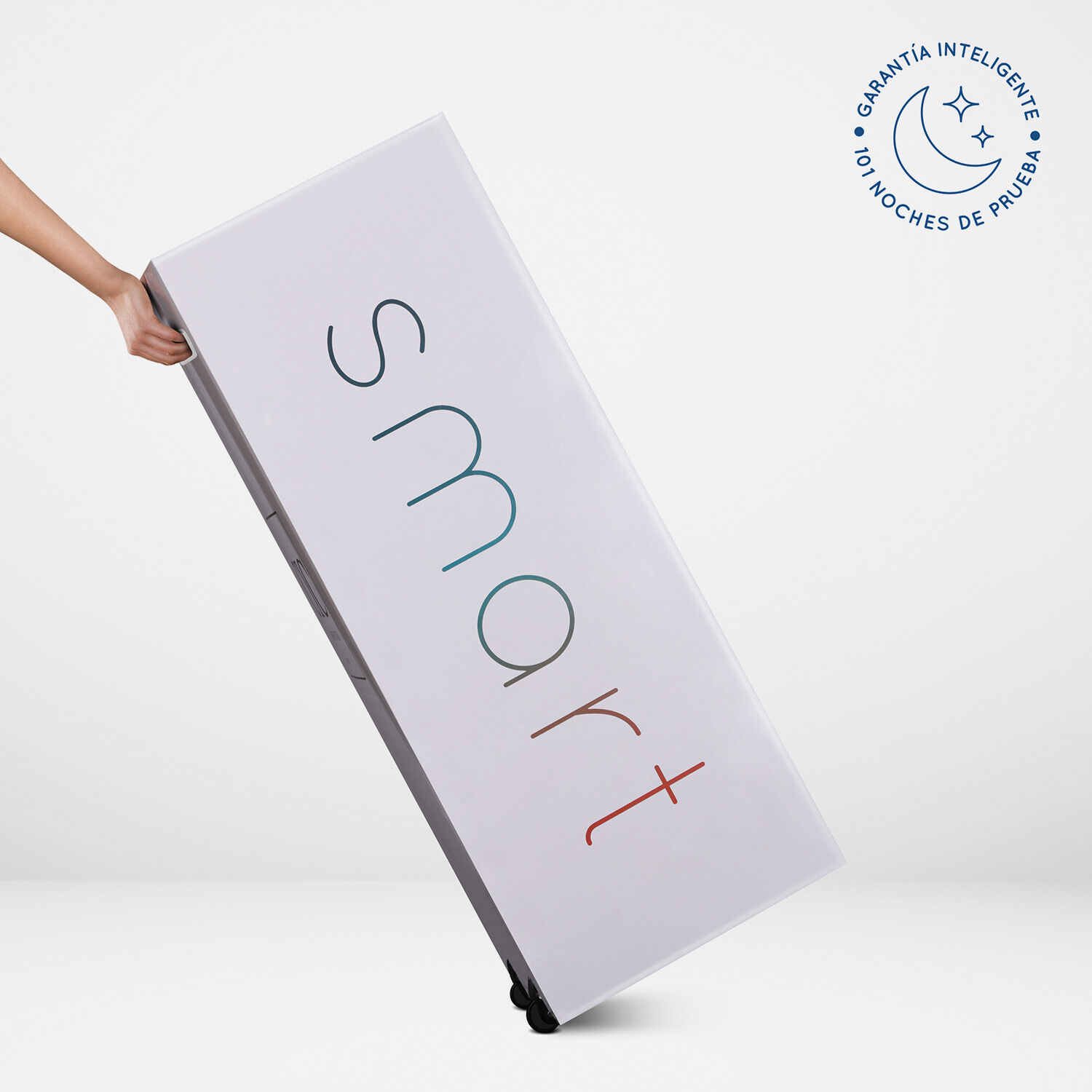 Cama Europea 2 Plazas Smart Base Dividida + Set Baker