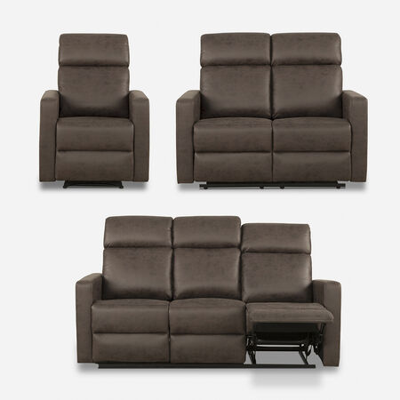 Juego reclinables Asturias 3 2 y 1 cuerpo