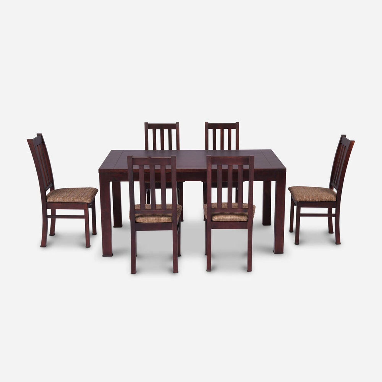 Comedor 6 Sillas &Ntilde;uble Chocolate